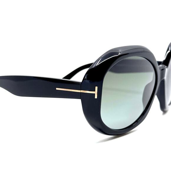 NEW!!! TOM FORD Georgia-02 Sunglasses TF1011 01B Authentic - Picture 6 of 11